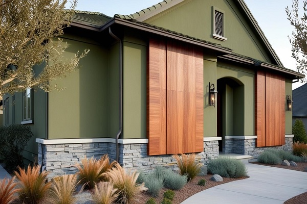 Olive Green Exterior house color