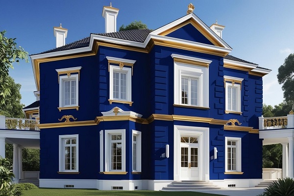 Royal Blue Exterior house color