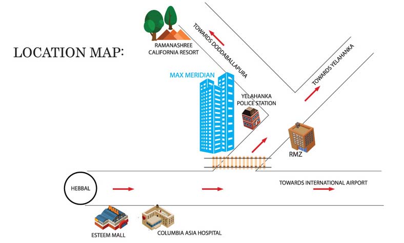 Maxworth Max Meridian Location Map Image