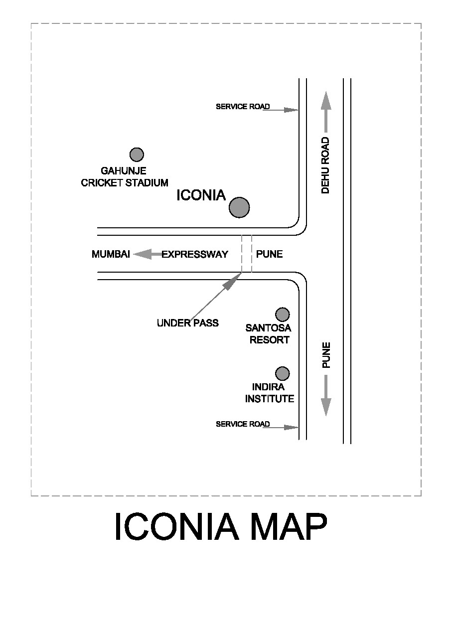 Kunal Iconia Location Map Image