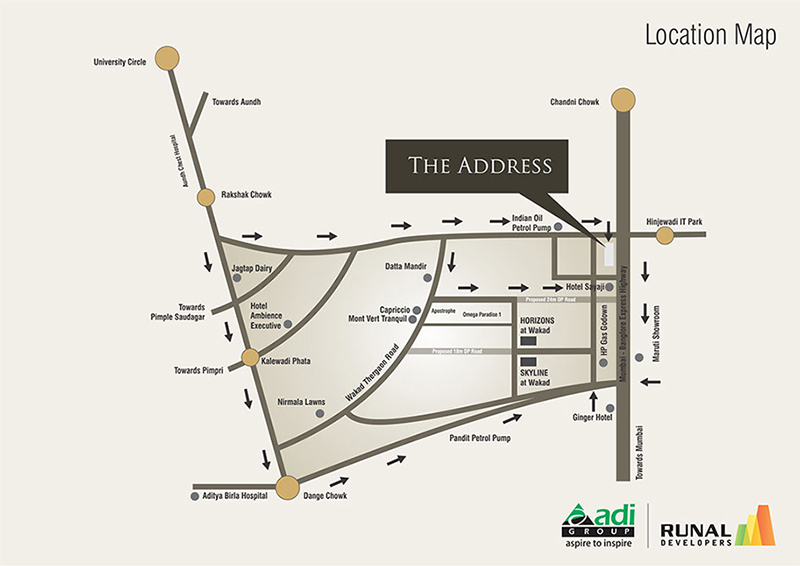 Adi The Address Location Map Image