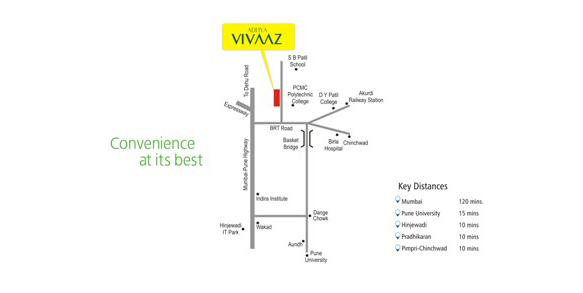 Aditya Vivaaz Location Map Image