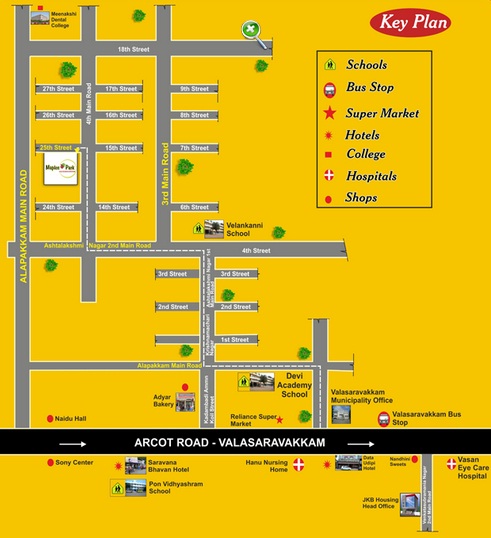 Jkb Maples Park Location Map Image