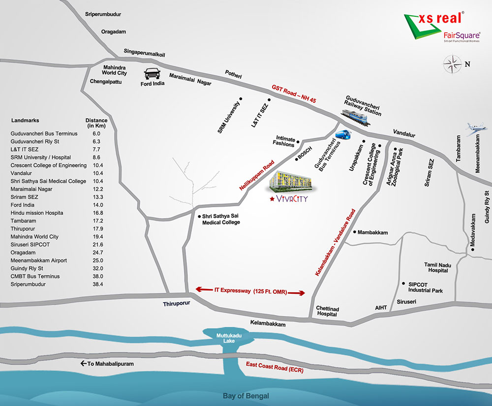 Xs Real Vivacity Location Map Image