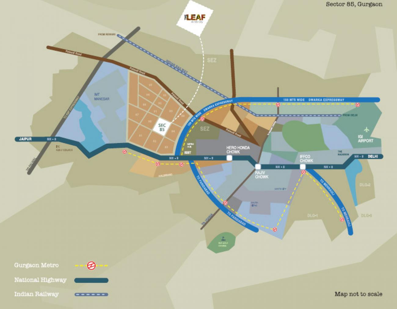 Ss Group The Leaf Location Map Image