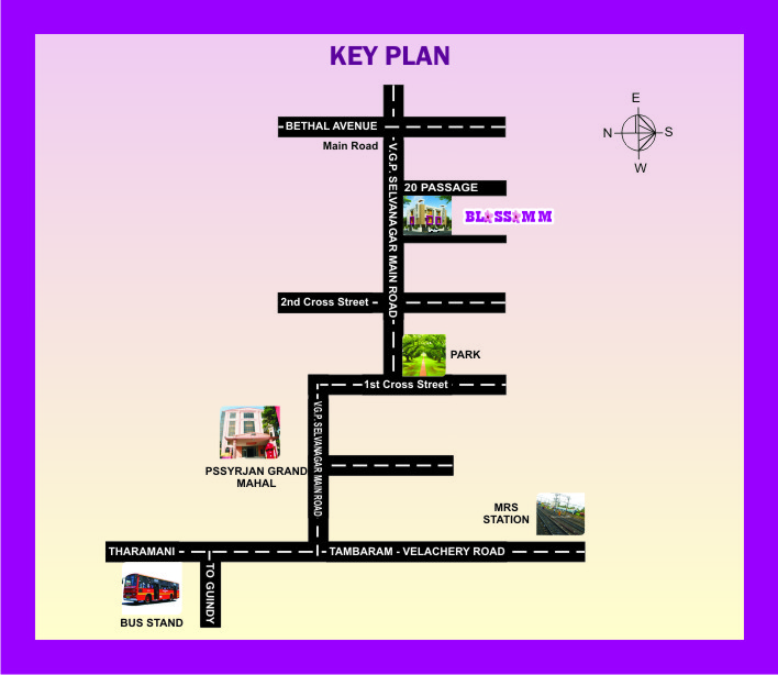 Blossomm B Location Map Image