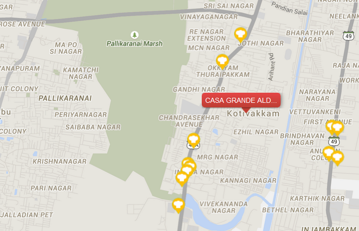  Navarathina Location Map Image