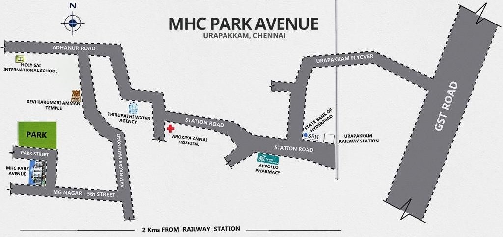  Mhc Park Avenue Location Map Image