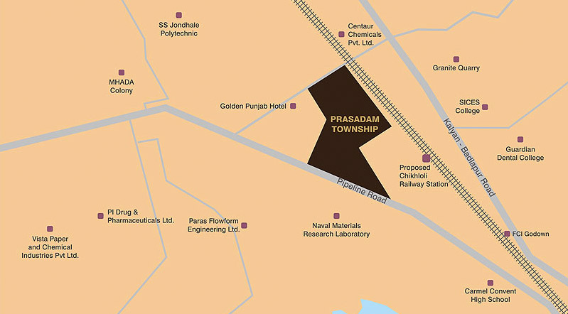 Ahuja Prasadam Location Map Image