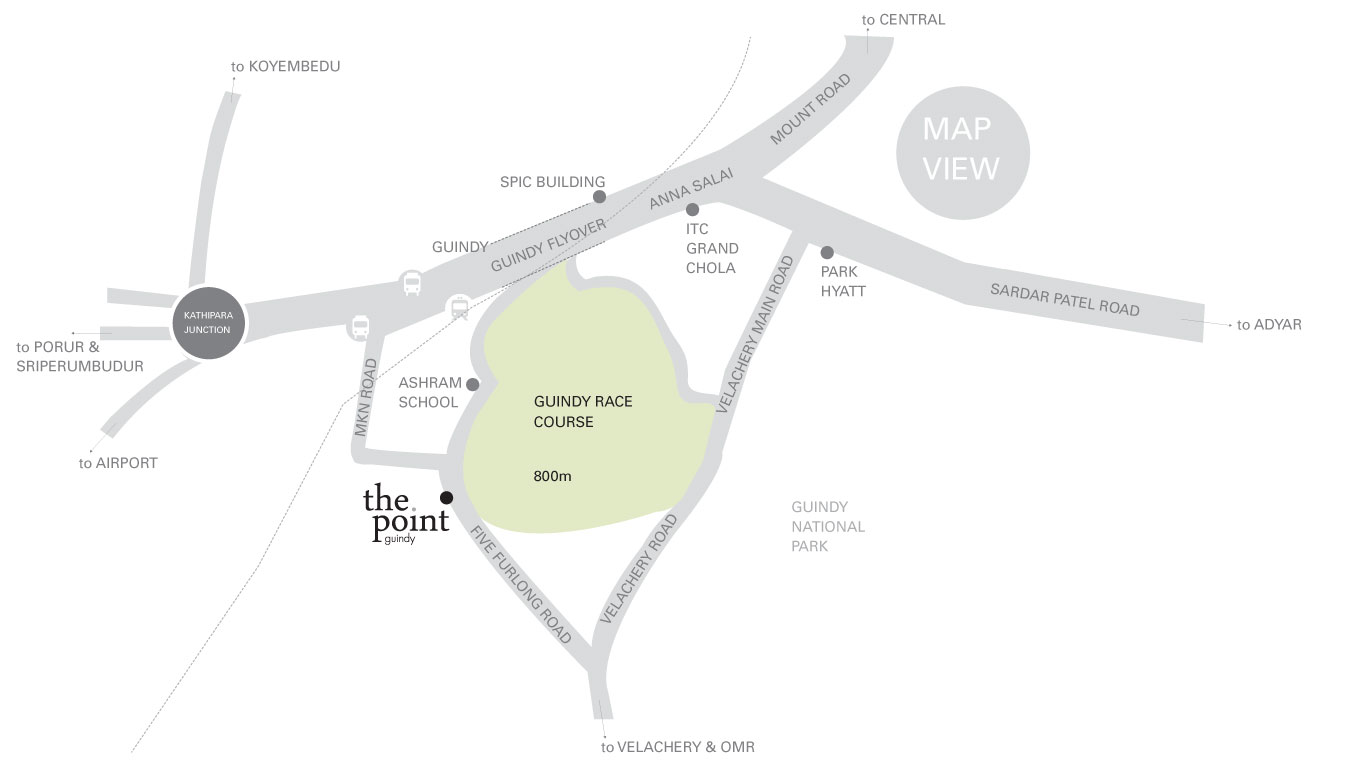 Ksv The Point Location Map Image