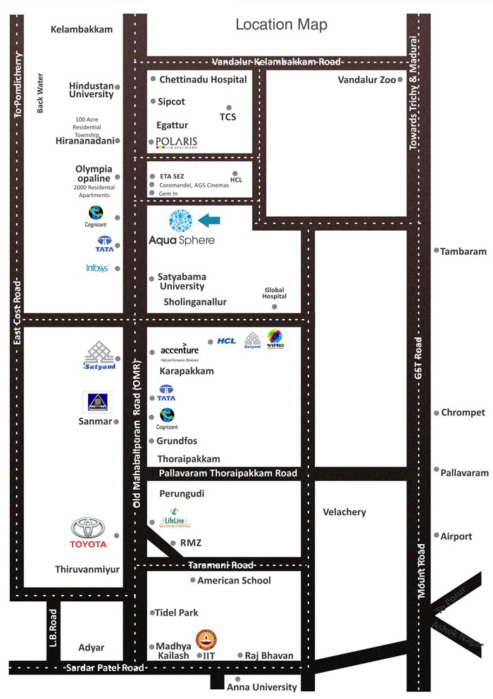  Aqua Sphere Location Map Image