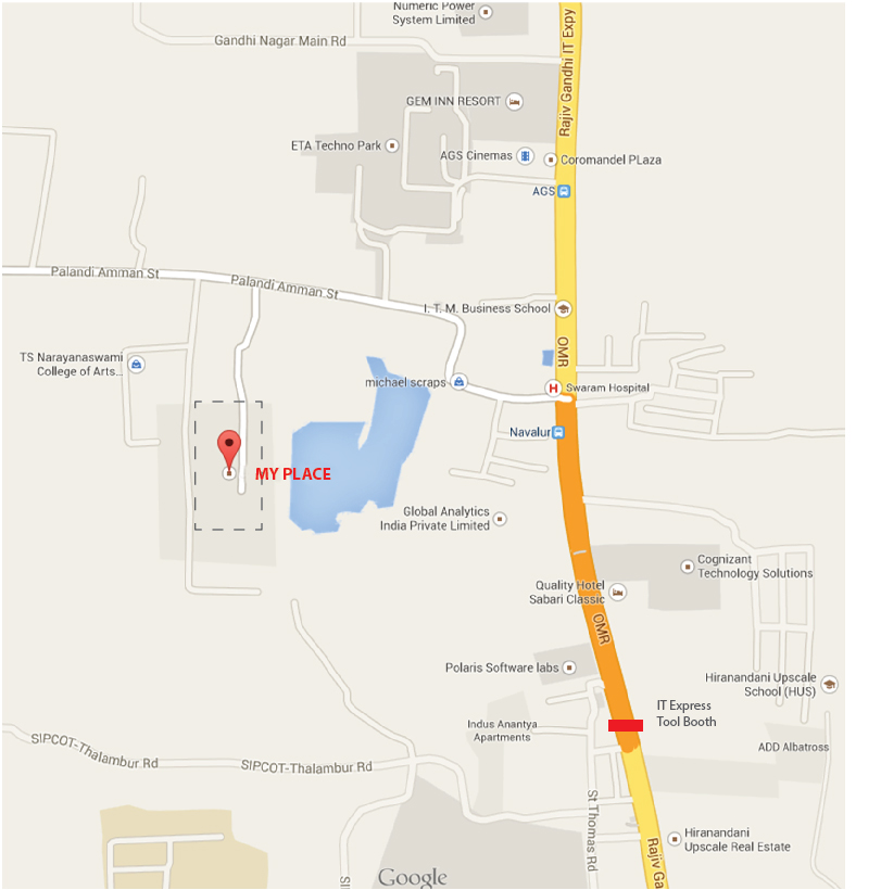 Norweez My Place Location Map Image