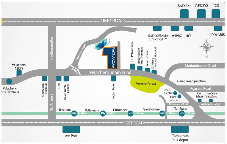  Aagam Location Map Image