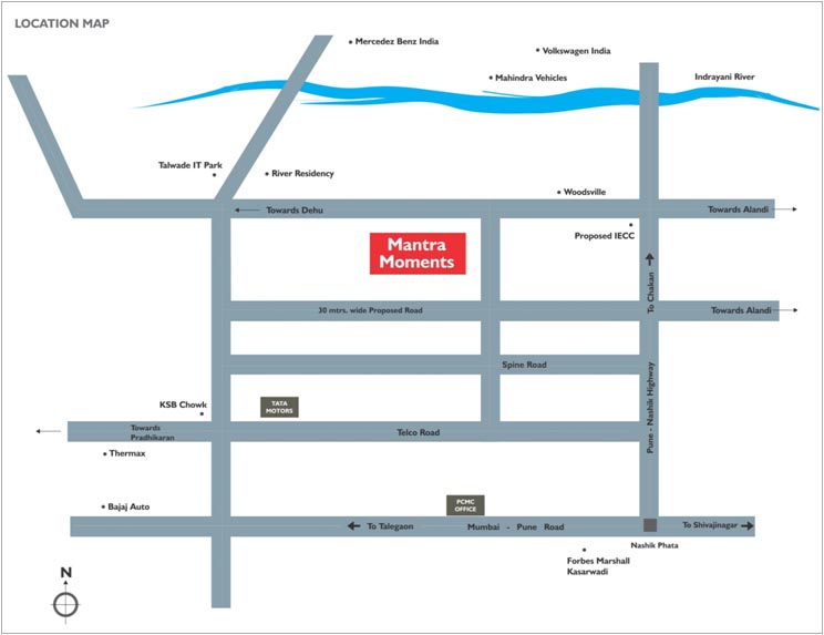 Mantra Moments Location Map Image