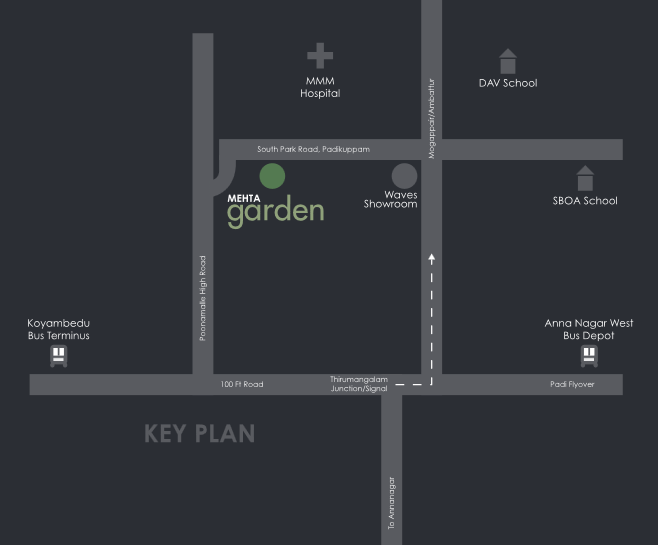 Mehta Havens Mehta Garden Location Map Image