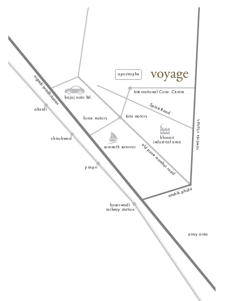 Kasturi Voyage Location Map Image