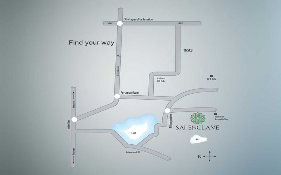  Sai Enclave Location Map Image