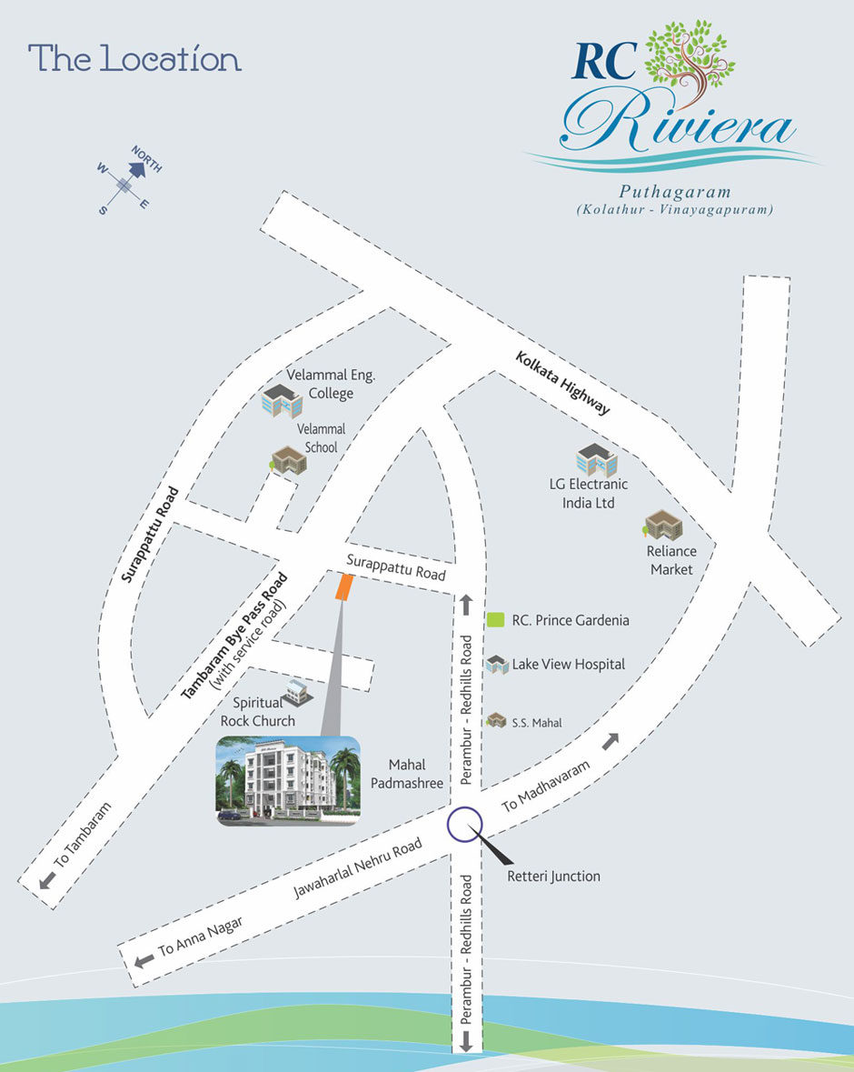  Riviera Location Map Image