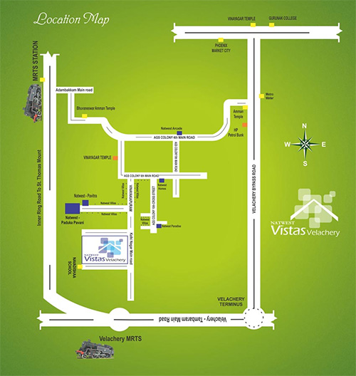  Vistas Location Map Image