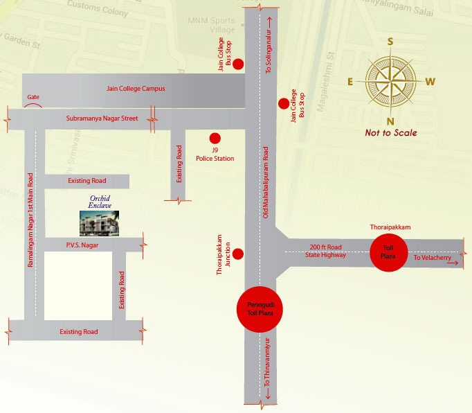 Microtek S Sidharth Upscale Location Map Image