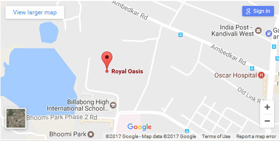 Royal Oasis Location Map Image