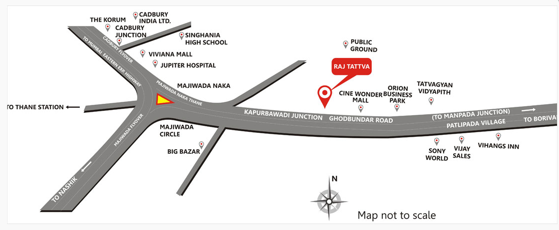 Rajesh Raj Tattva Location Map Image