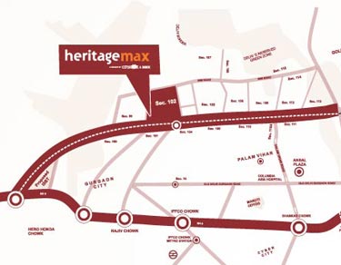 Conscient Heritage Max Location Map Image
