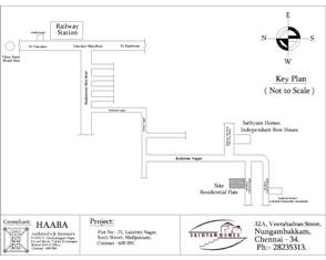 Sathyam Homes Sathyam Lakshmi Ganapathy Location Map Image