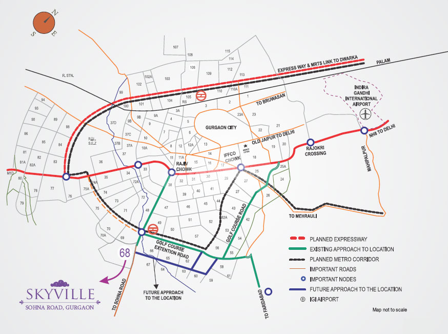 Era Skyville Crest Location Map Image