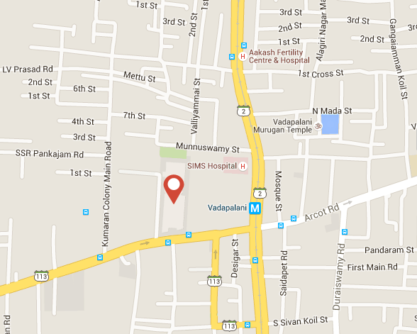 Prestige The Forum Vijaya Mall Location Map Image