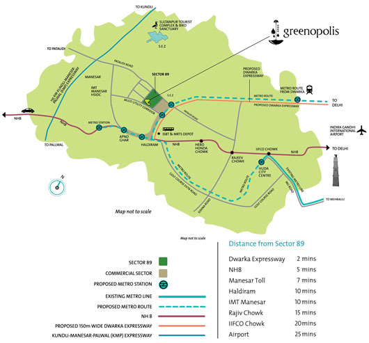 Orris Greenopolis Location Map Image