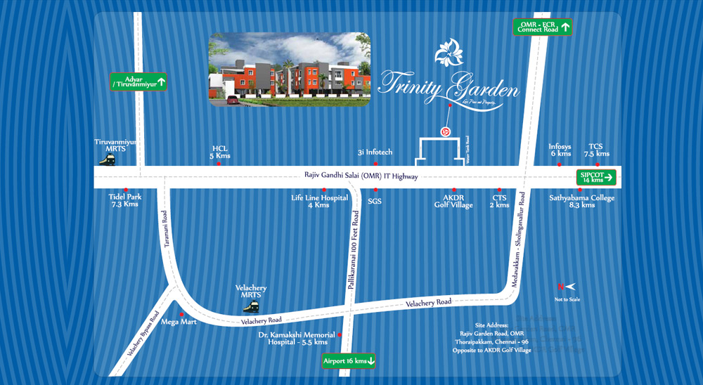 Urban Trees Homes Urban Tree Trinity Garden Location Map Image