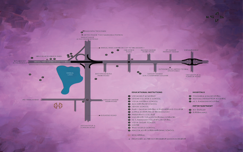 Hiranandani Glen Classic Location Map Image