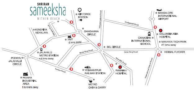 Shriram Sameeksha Location Map Image