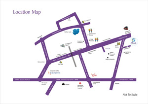 Shri Diya Ornate Location Map Image