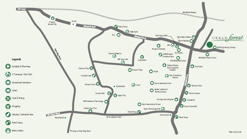 Alchemy Urban Forest Location Map Image