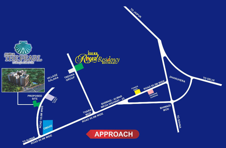  The Pearl Location Map Image