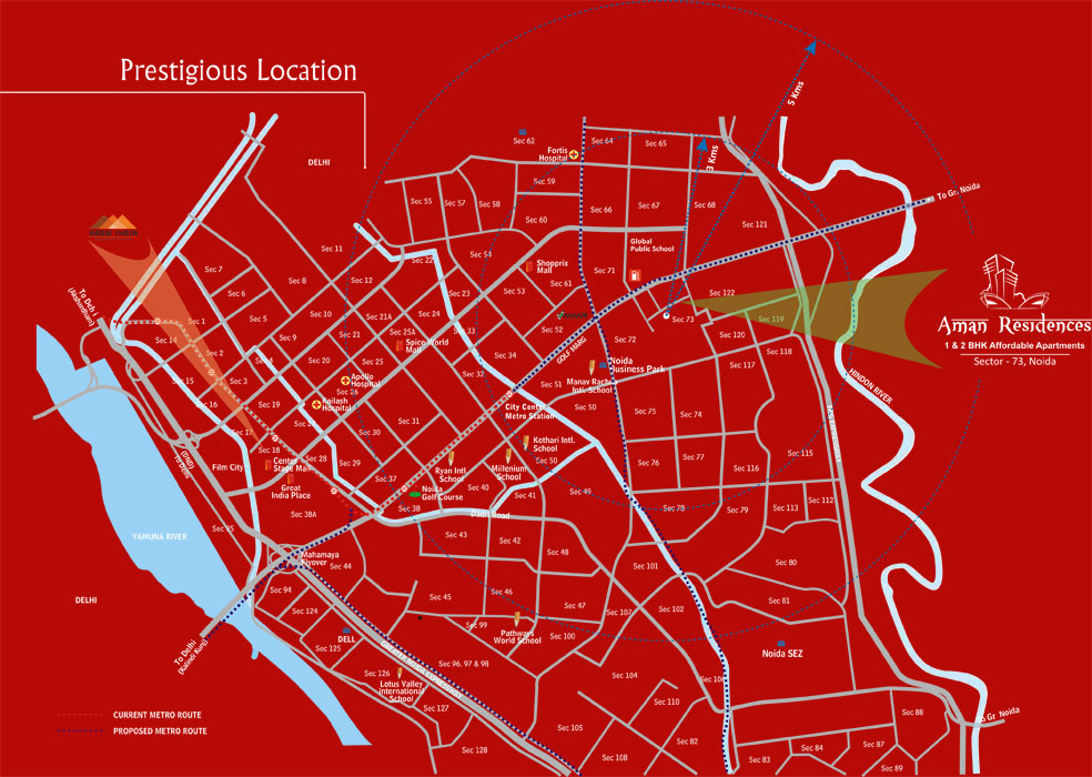  Aman Residences Location Map Image