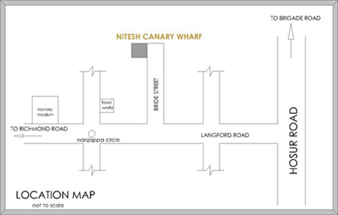 Nitesh Estate Canary Wharf Location Map Image
