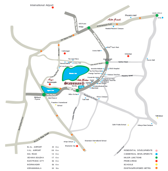 Sakti Statesman Location Map Image