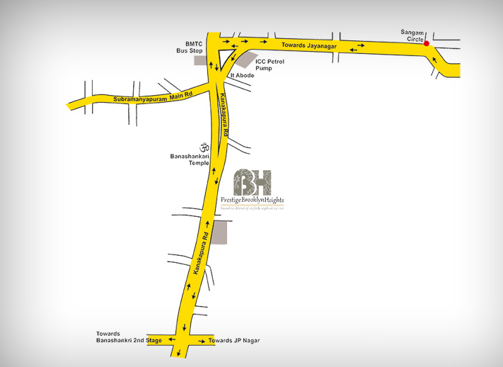 Prestige Brooklyn Heights Location Map Image