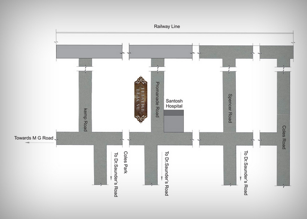 Prestige Deja Vu Location Map Image
