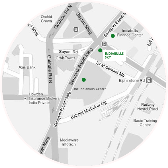 Indiabulls Sky Location Map Image