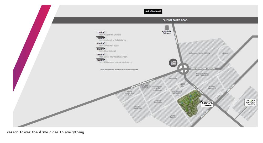 Carson  Akoya By  Location Map Image