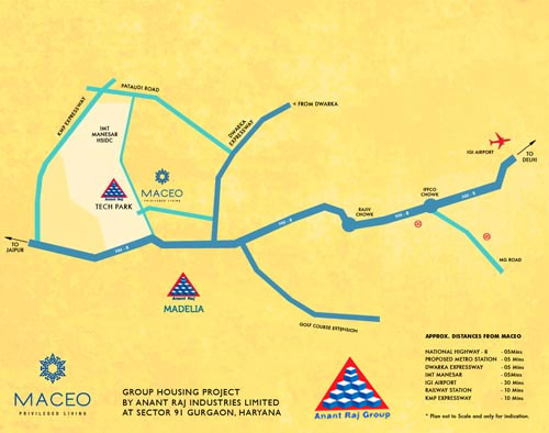 Anant Maceo Location Map Image