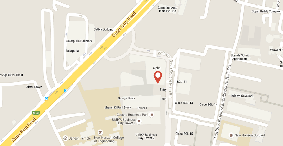 Embassy Techsquare Location Map Image