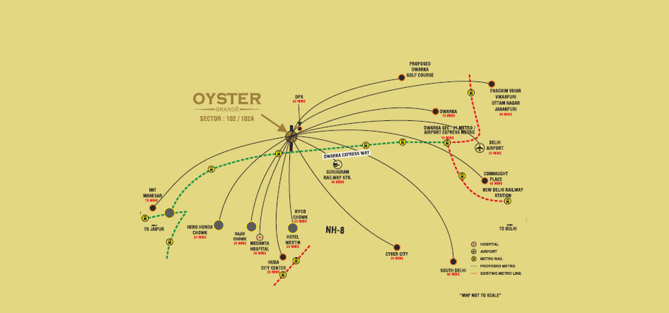 Oyster Grande Location Map Image