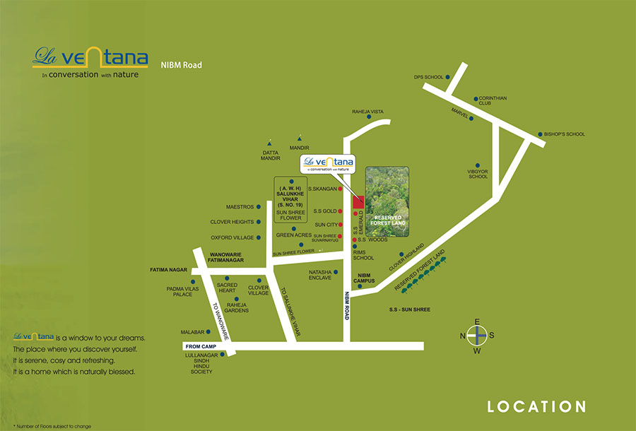  La Ventana Location Map Image