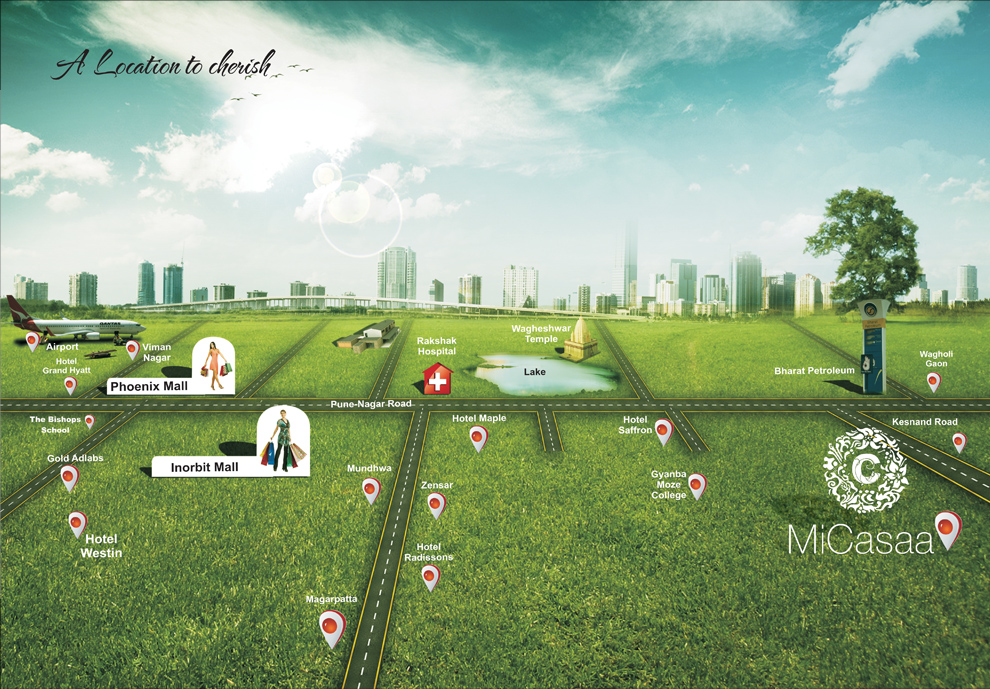 Gagan Micasaa Location Map Image