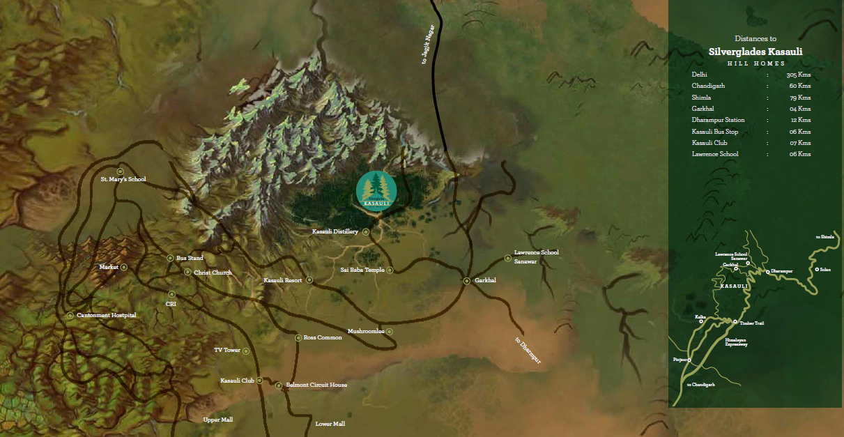  Hill Homes Location Map Image